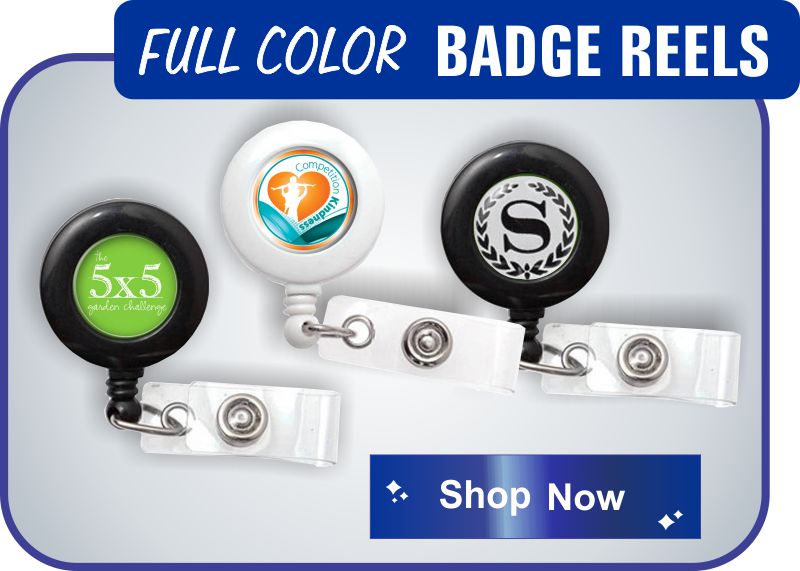 full color badge reels